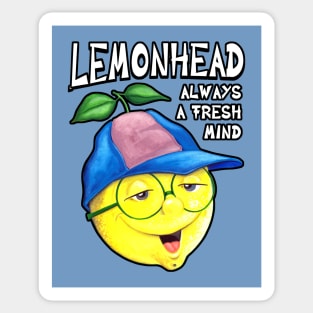 LEMONHEAD - Always a fresh mind Sticker
